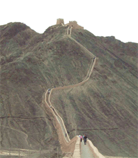 Overhanging Great Wall